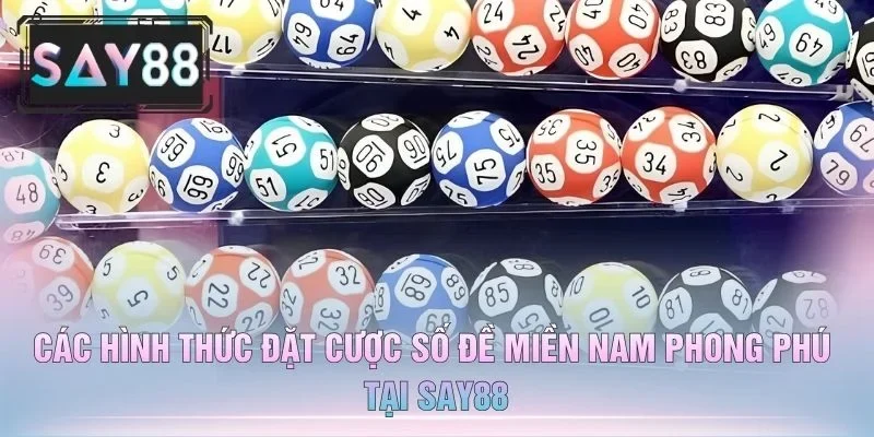 Các Hình Thức Đặt Cược Số Đề Miền Nam Phong Phú Tại Say88
