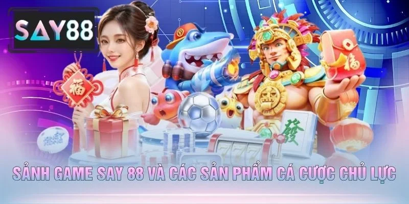 Sảnh Game Say 88 Và Các Sản Phẩm Cá Cược Chủ Lực